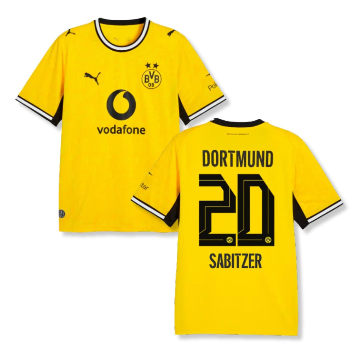 BVB Borussia Dortmund hemmatröja barn 2026/27 – Sabitzer 20