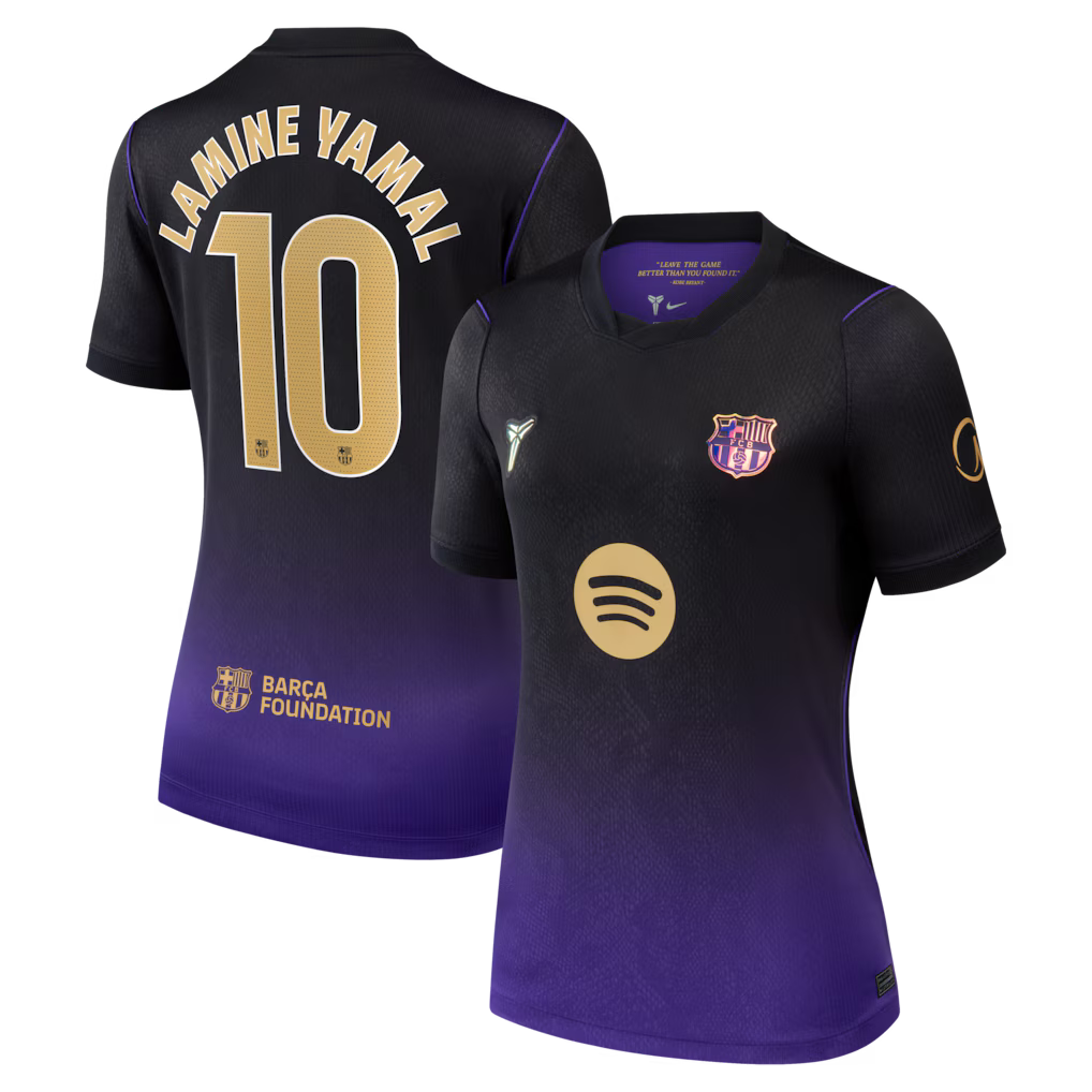 Barcelona 26/27 Yamal 10-dameshirt til udebane