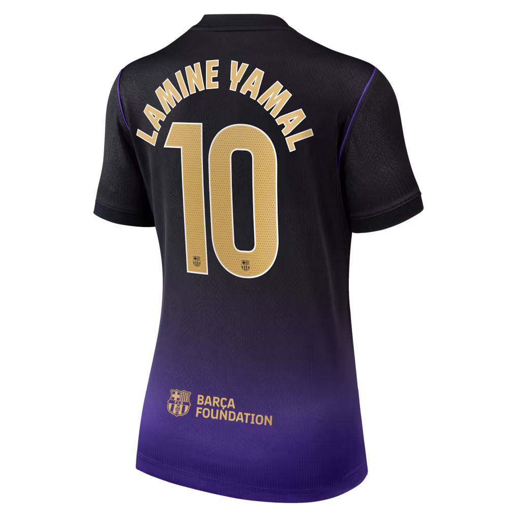 Barcelona 26/27 Yamal 10-dameshirt til udebane