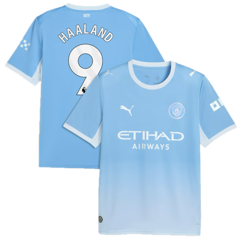 Man City 2026/27 Haaland-hjemmetrøje