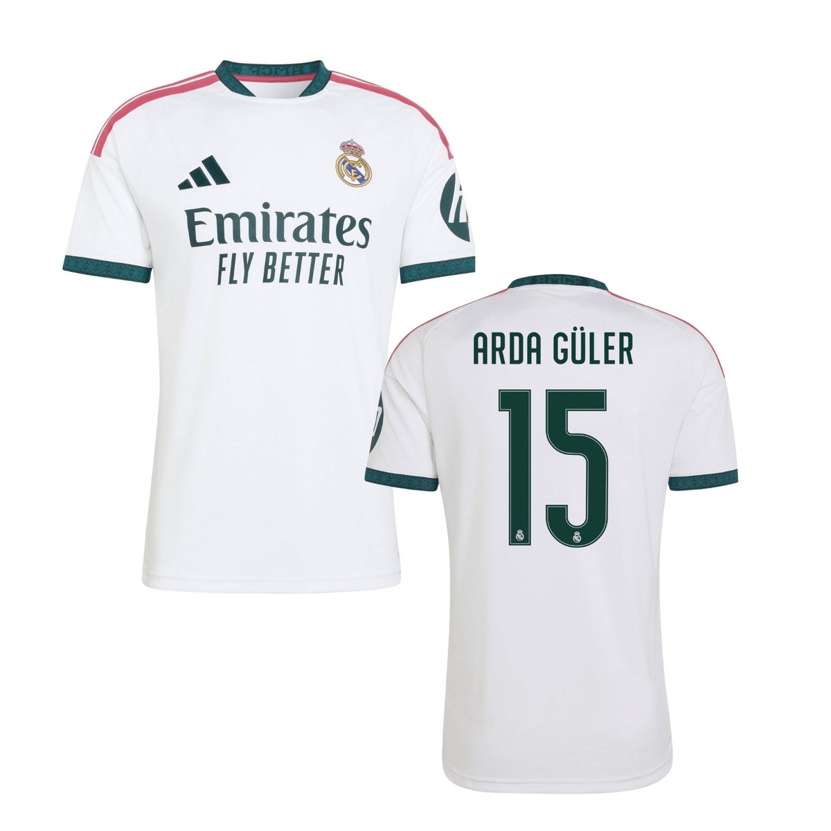 Real Madrid thuisshirt kinderen 2026/27 – Arda Güler 15