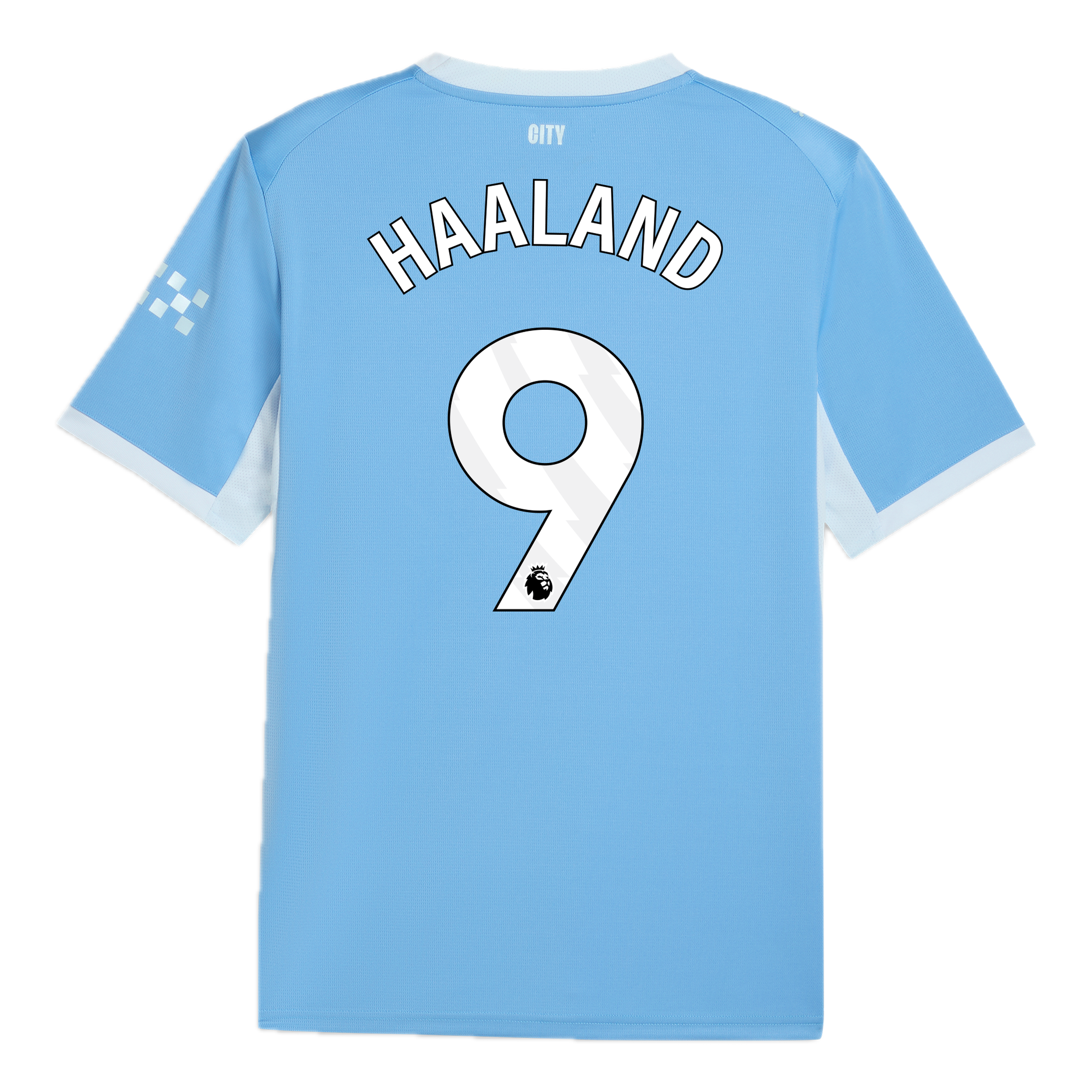 Man City 2026/27 Haaland 9 Heim Kindertrikot