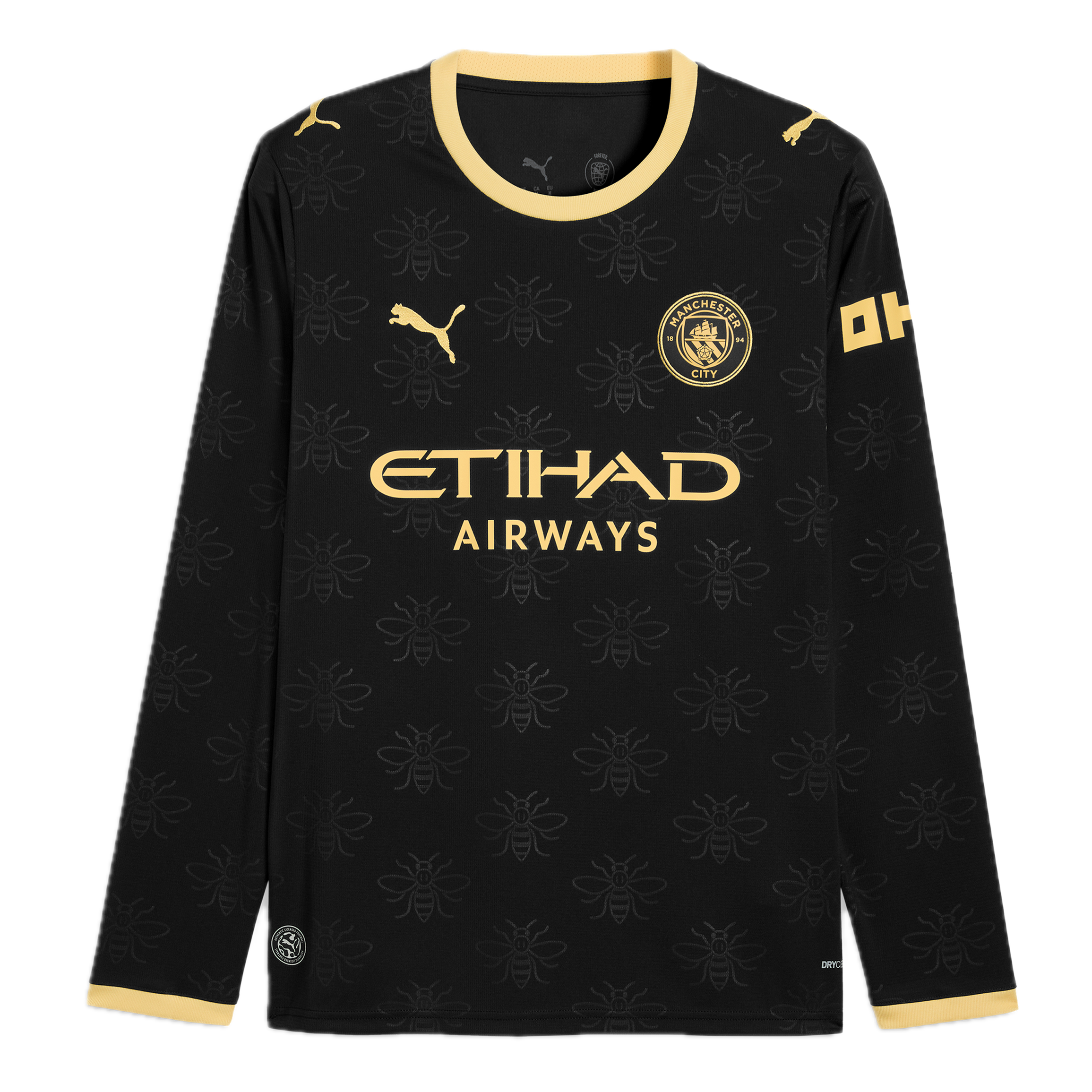 Man City 2026/27 langærmet udebanetrøje