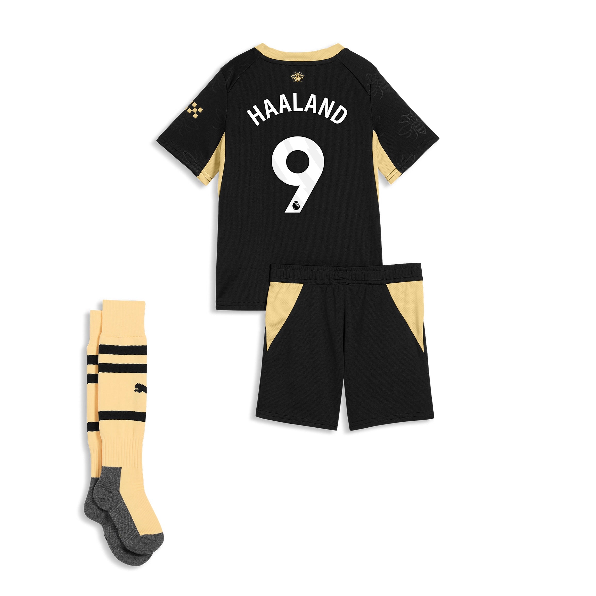 Man City 2026/27 Haaland 9 udebanetrøje til børn