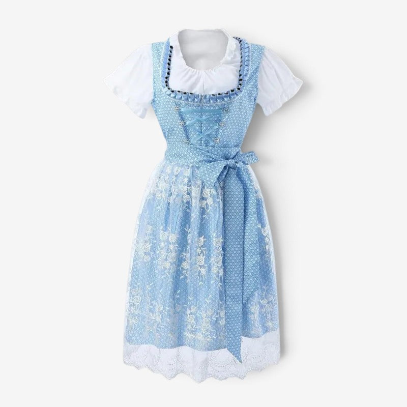 Dirndlkleid für Damen im eleganten Stil mit Stickereien