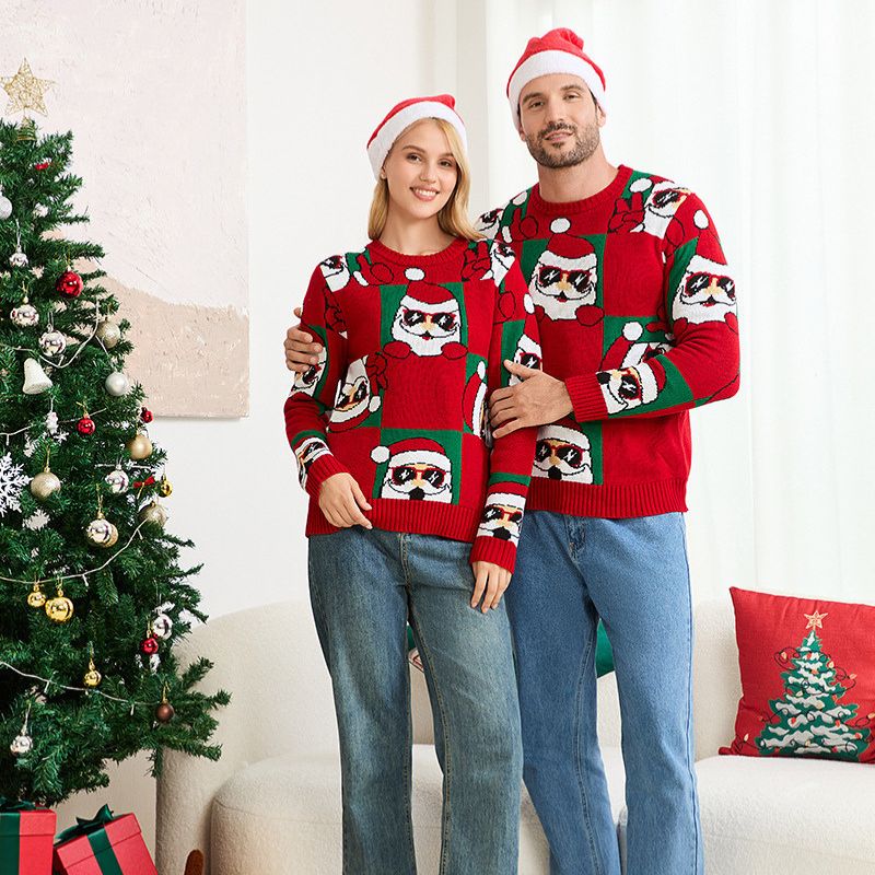 Family matching Christmas sweater - Santa Claus design