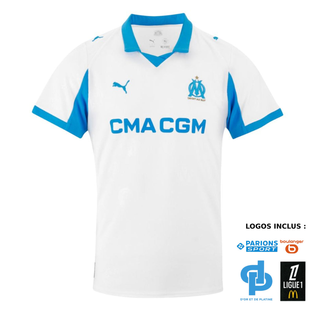 Olympique Marseille Heimtrikot Herren 2025/26 – Sonderedition