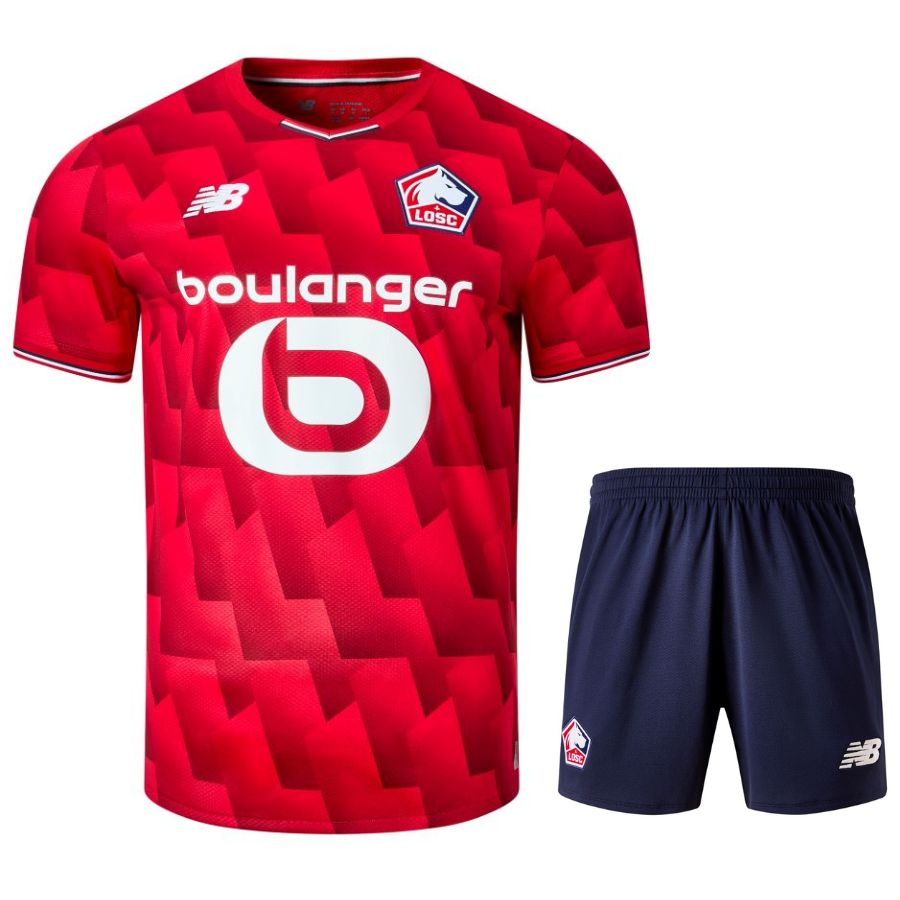 LOSC Lille Heimtrikot-Set Kinder 2025/26