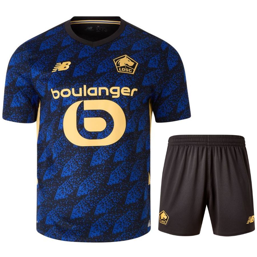 Ensemble troisième maillot enfant du LOSC Lille 2025/26
