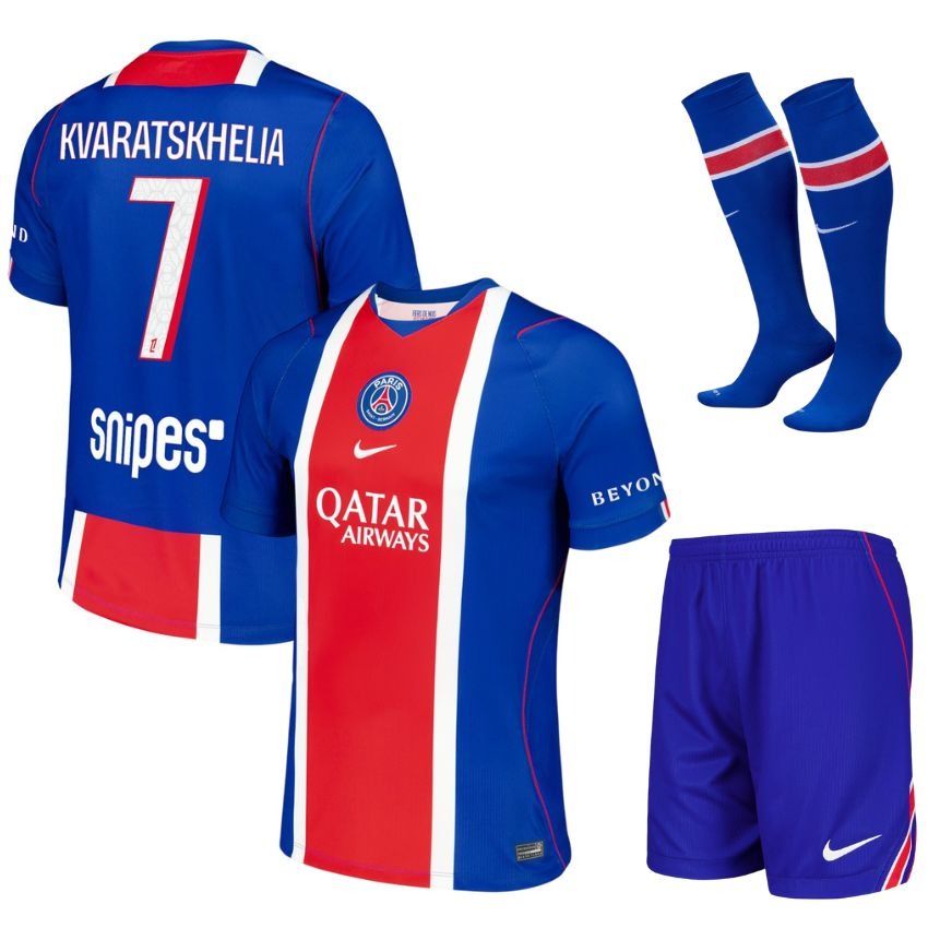 Paris Saint-Germain Heimtrikot-Set Kinder 2026/27 – Kvaratskhelia