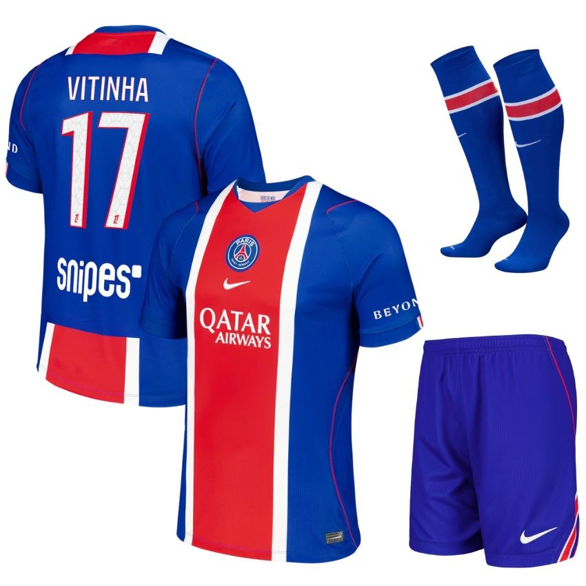 Paris Saint-Germain Heimtrikot-Set Kinder 2026/27 – Vitinha
