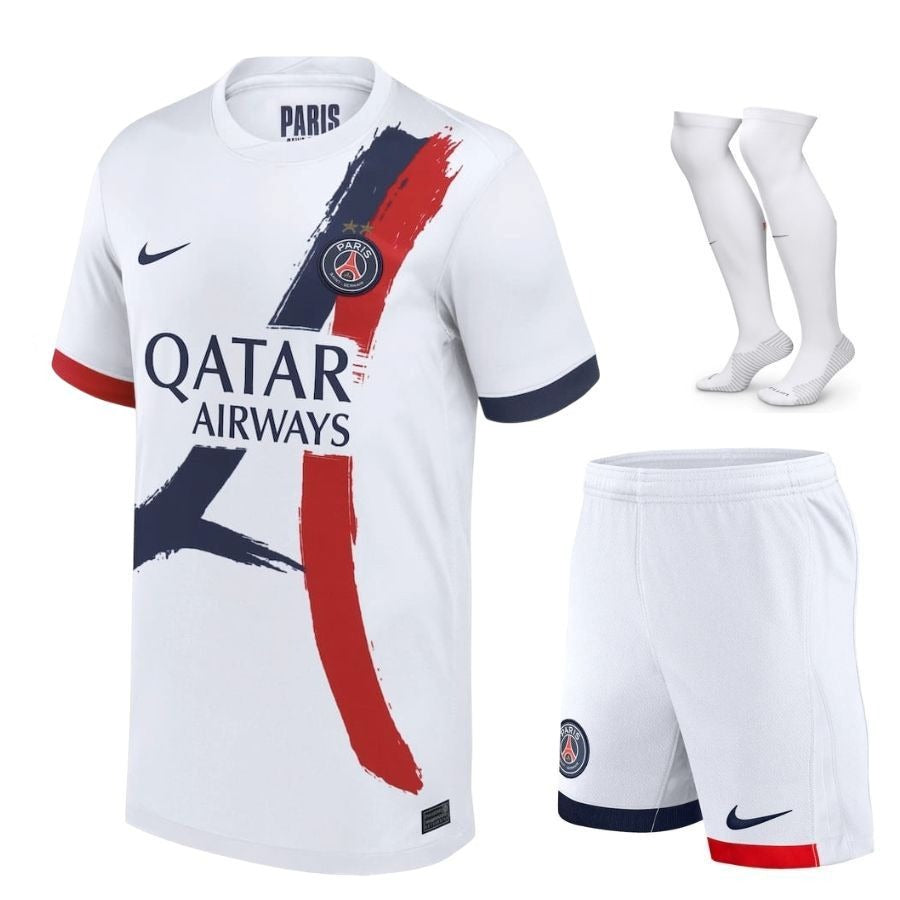 Paris Saint-Germain Auswärtstrikot-Set Herren 2025/26 – 2 Sterne – Doppelsieger-Edition