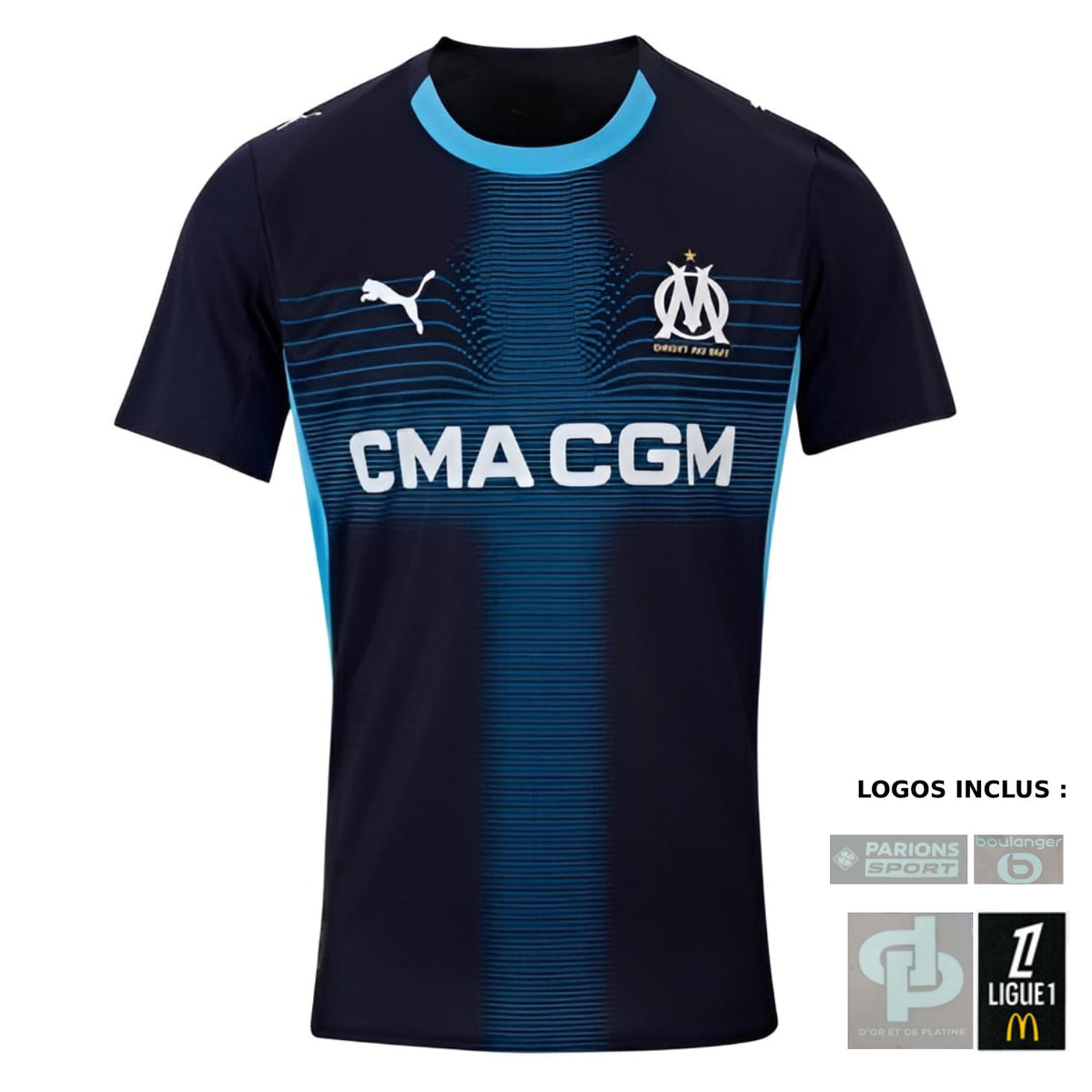 Olympique Marseille Auswärtstrikot Herren 2025/26 – Sonderedition