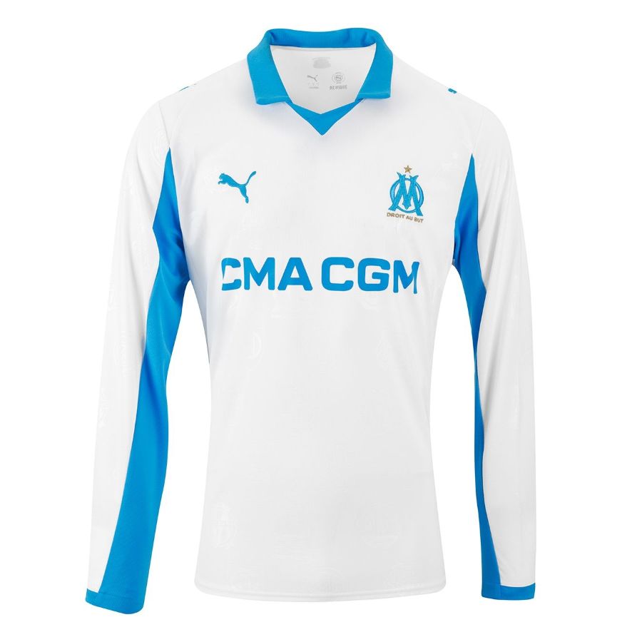 Olympique Marseille Heimtrikot Herren 2025/26 – Langarm
