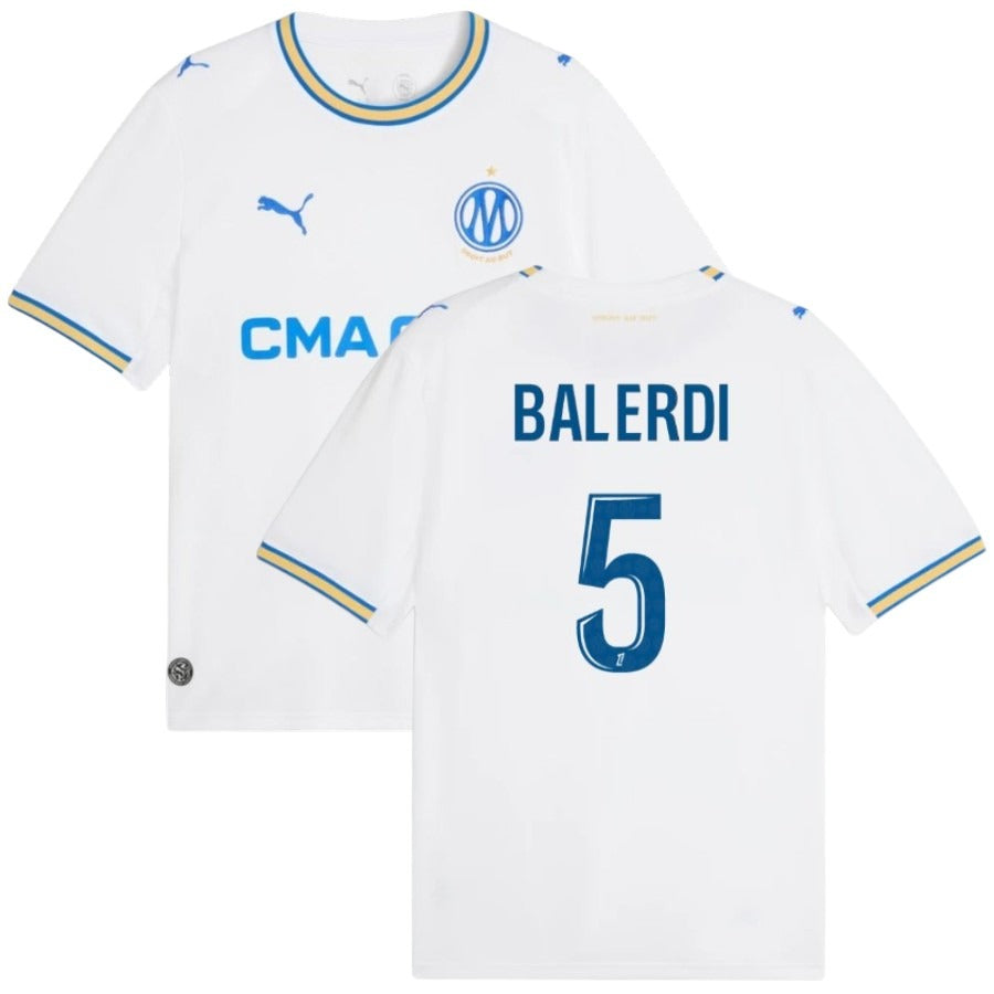 Maillot domicile homme de l’Olympique de Marseille 2026/27 – Balerdi