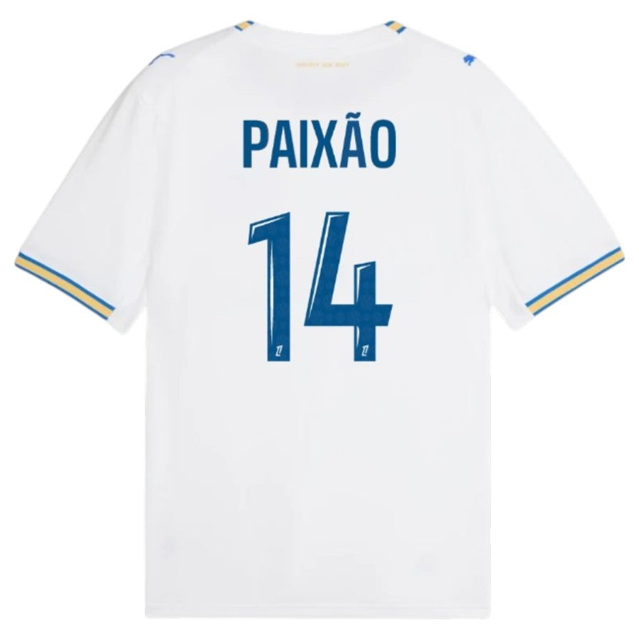 Ensemble maillot domicile enfant de l’Olympique de Marseille 2026/27 – Paixão