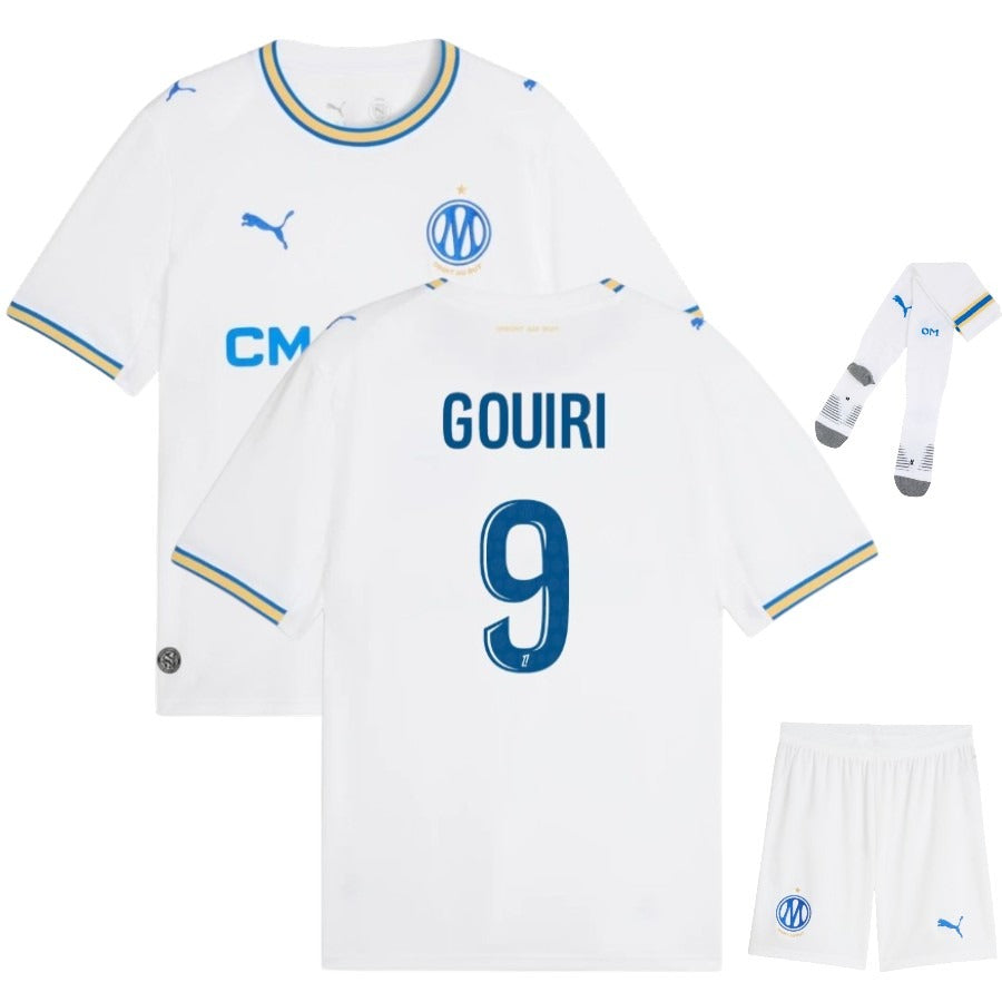 Olympique Marseille Heimtrikot-Set Kinder 2026/27 – Gouiri