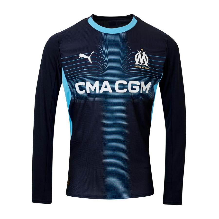 Olympique Marseille Auswärtstrikot Herren 2025/26 – Langarm