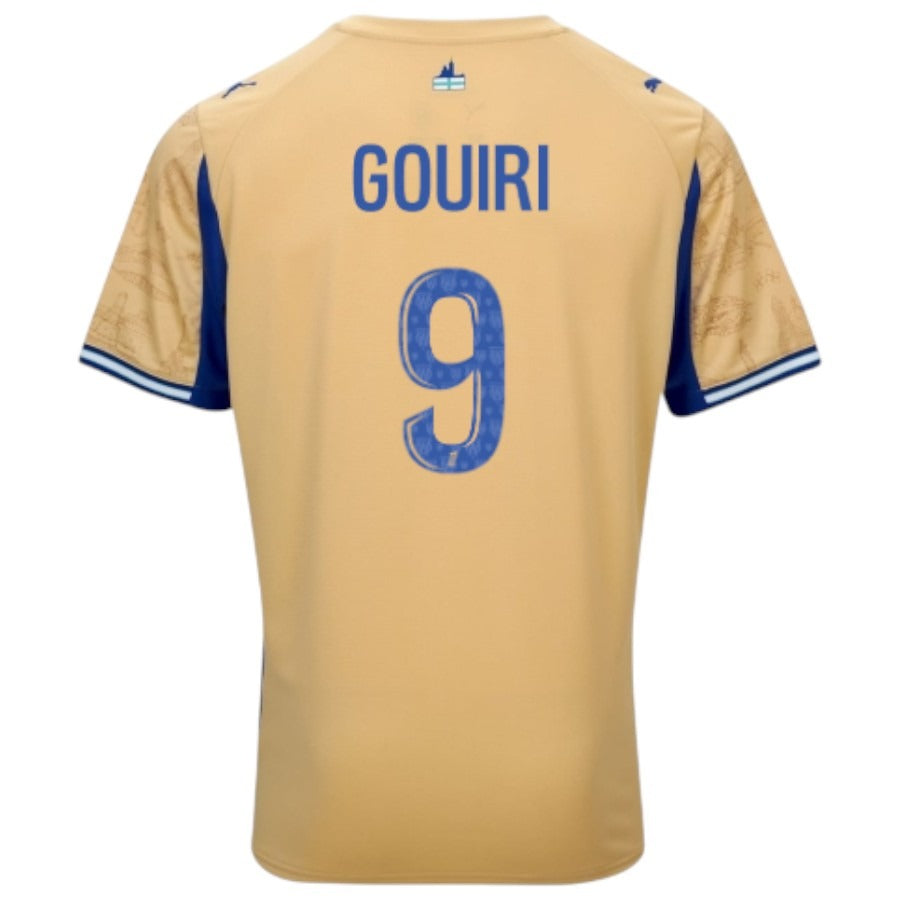 Quatrième maillot femme de l'Olympique de Marseille 2025/26 – Or