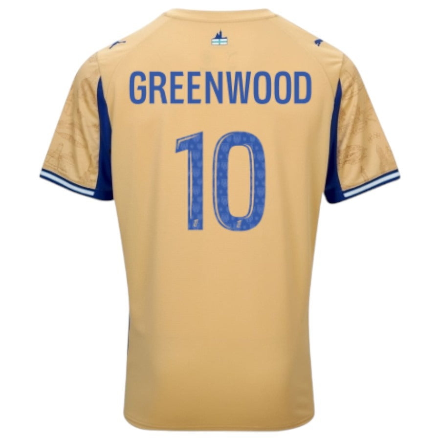 Quatrième maillot femme de l'Olympique de Marseille 2025/26 – Or