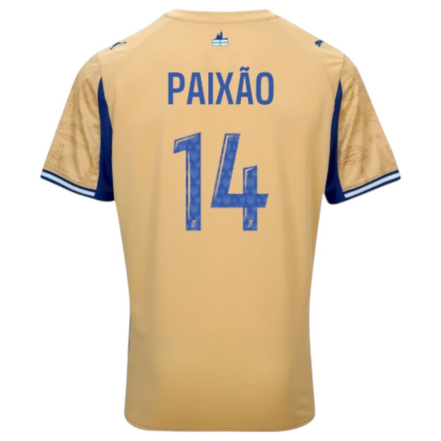 Quatrième maillot femme de l'Olympique de Marseille 2025/26 – Or