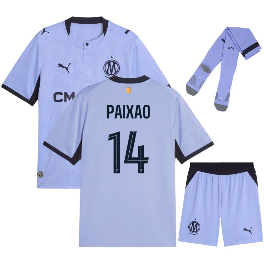 Ensemble troisième maillot enfant de l'Olympique de Marseille 2026/27