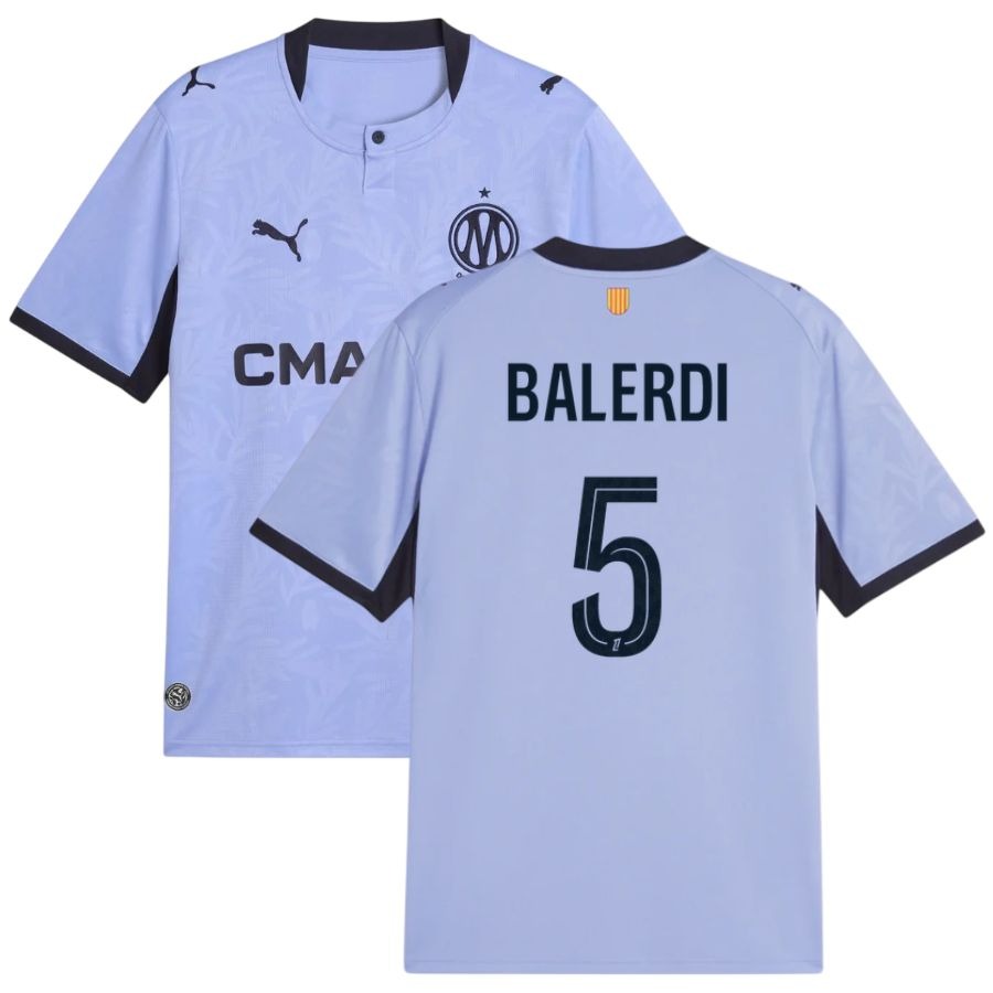 Troisième maillot homme de l'Olympique de Marseille 2026/27 – Balerdi