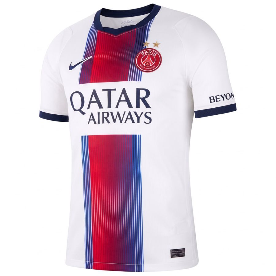 Paris Saint-Germain Auswärtstrikot Herren 2026/27 – 2 Sterne – Weiß