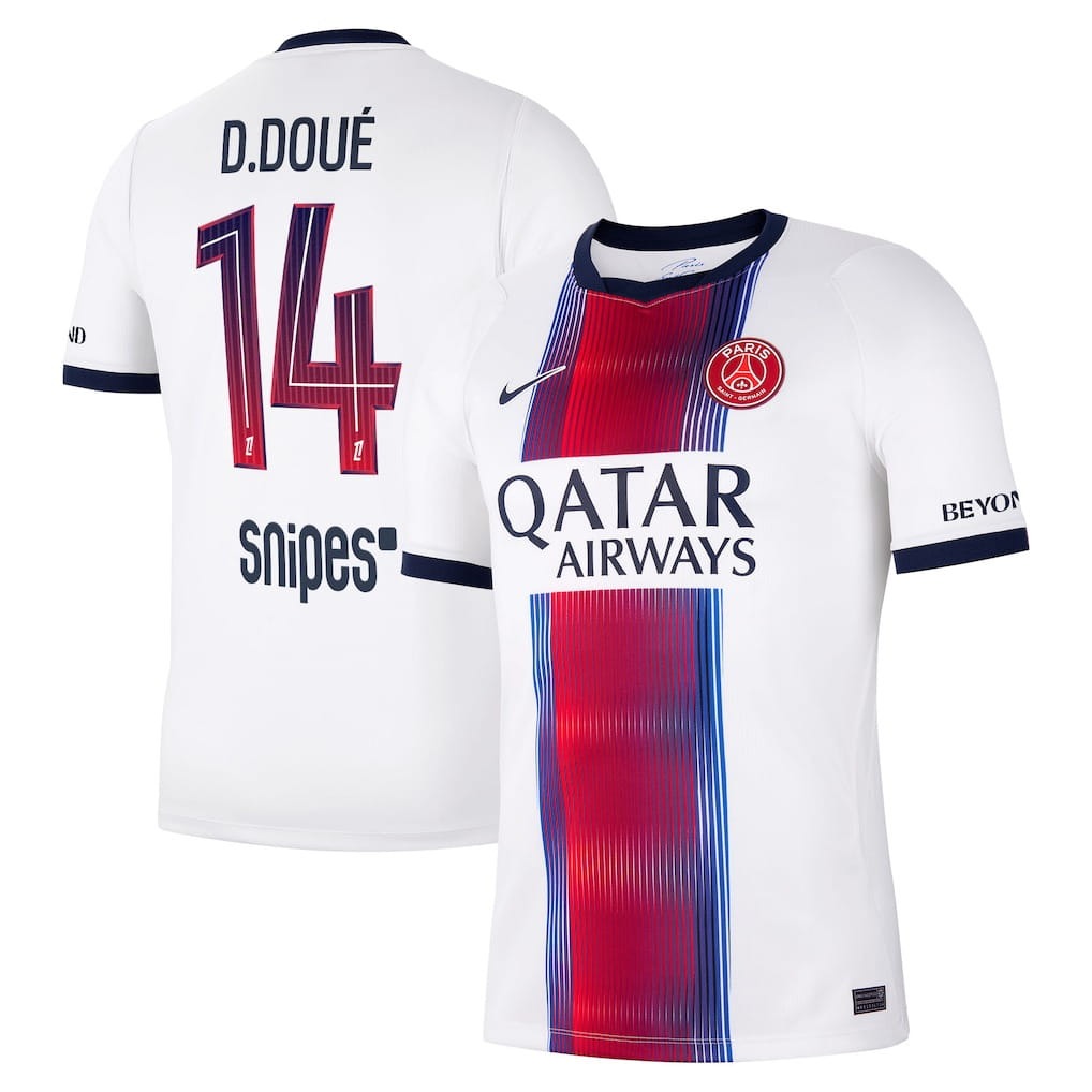 Paris Saint-Germain Auswärtstrikot Herren 2026/27 – Doué – Weiß