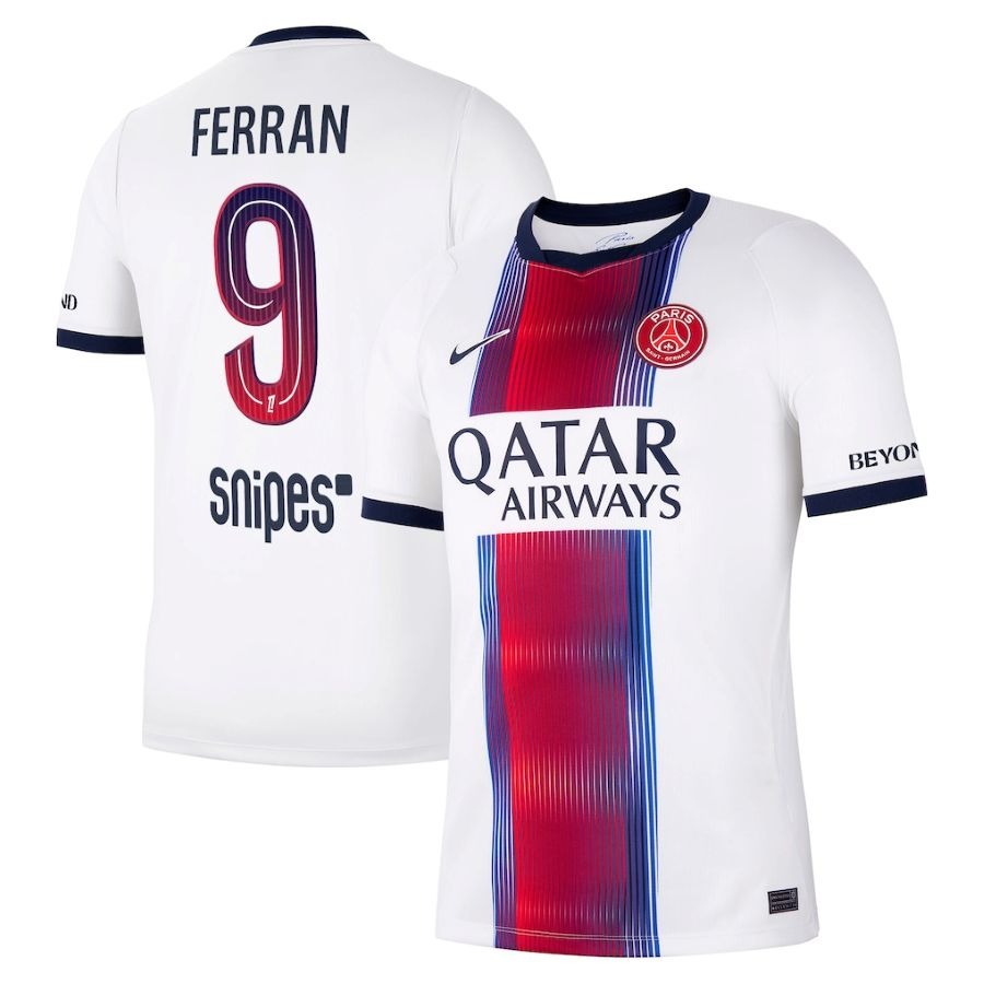 Paris Saint-Germain Auswärtstrikot Herren 2026/27 – Ferran – Weiß