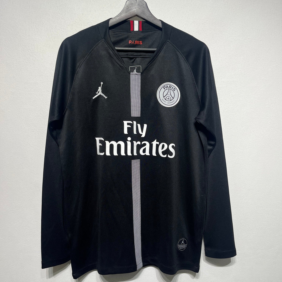 Paris Saint-Germain Heimtrikot Herren 2018/19 – Langarm – Champions-League-Edition – Retro-Design