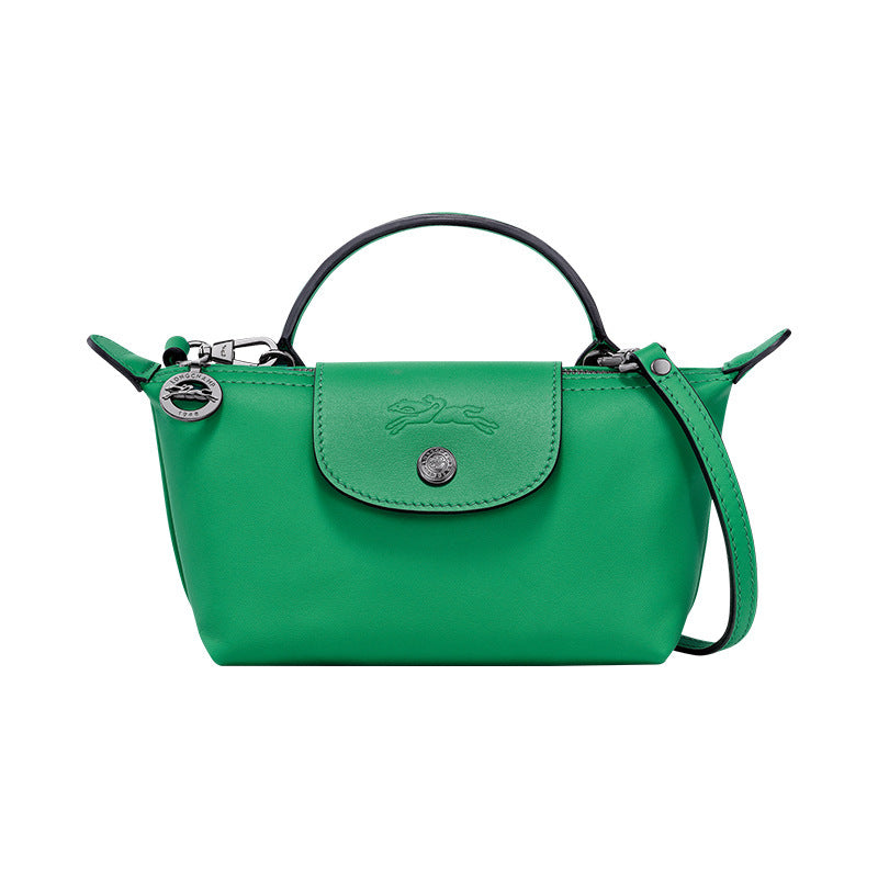 Mini-lædertaske fra Longchamp