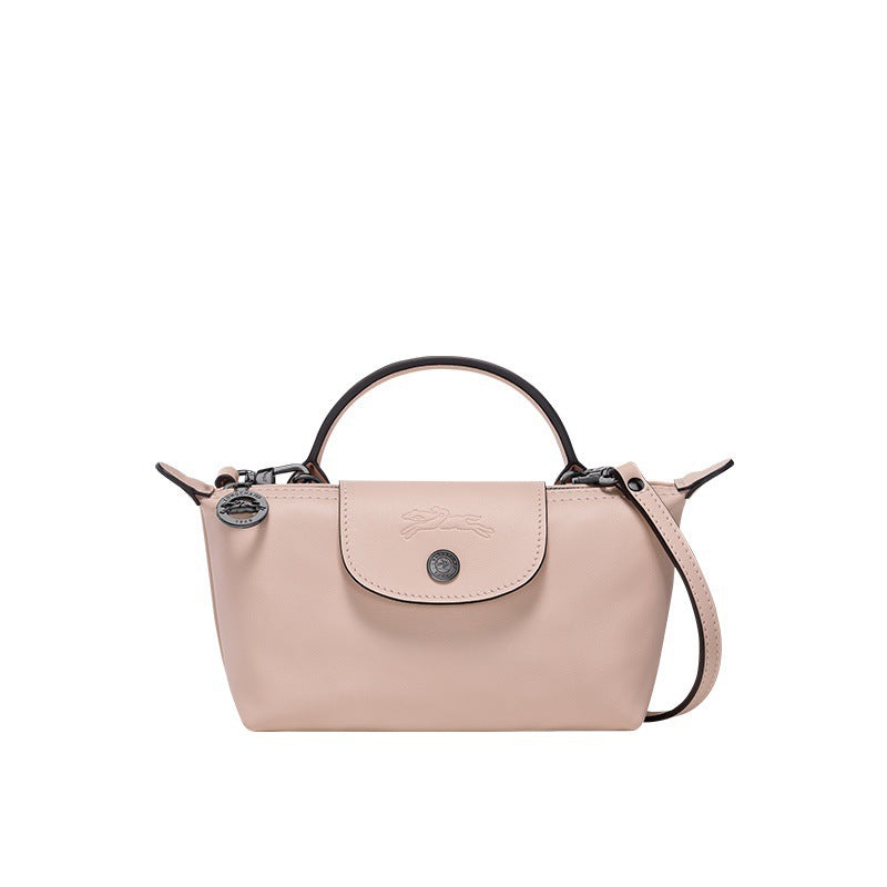 Mini-lædertaske fra Longchamp