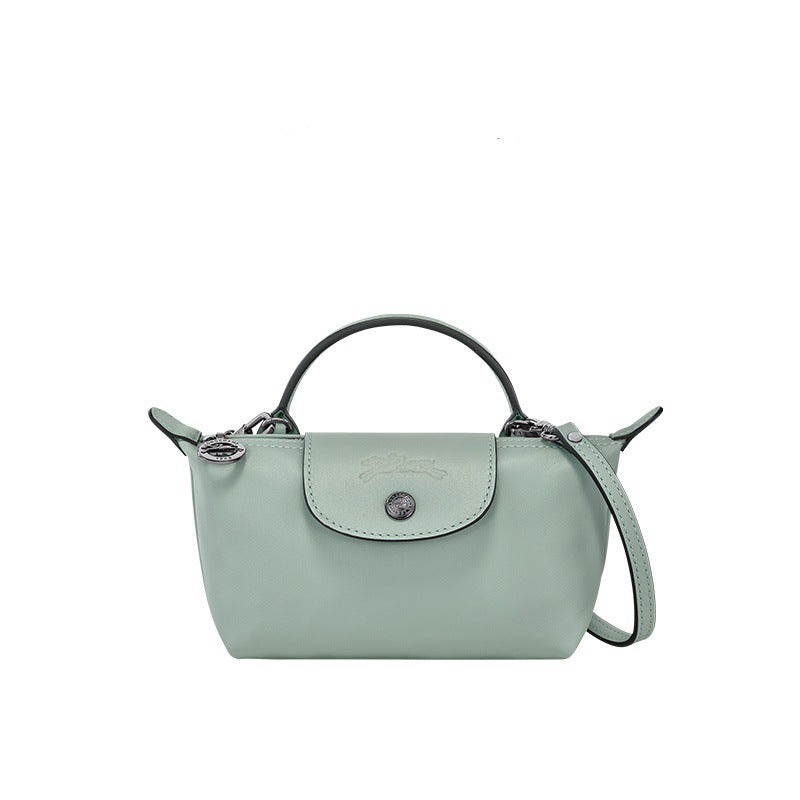 Mini-lædertaske fra Longchamp