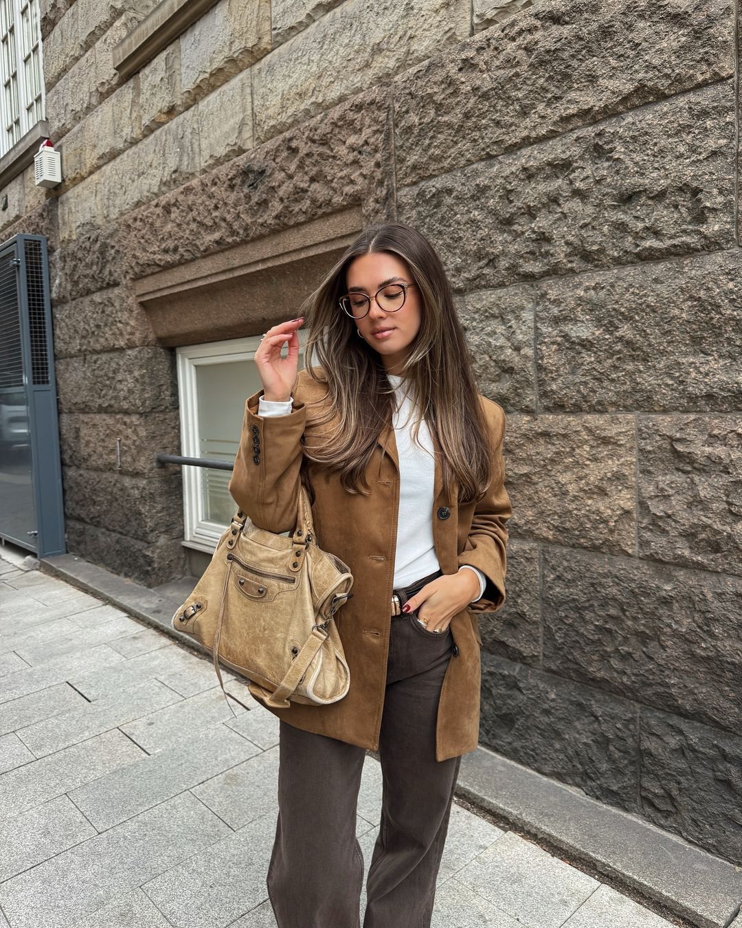 Damen Blazerjacke mit Revers – Smarte Freizeitoberbekleidung