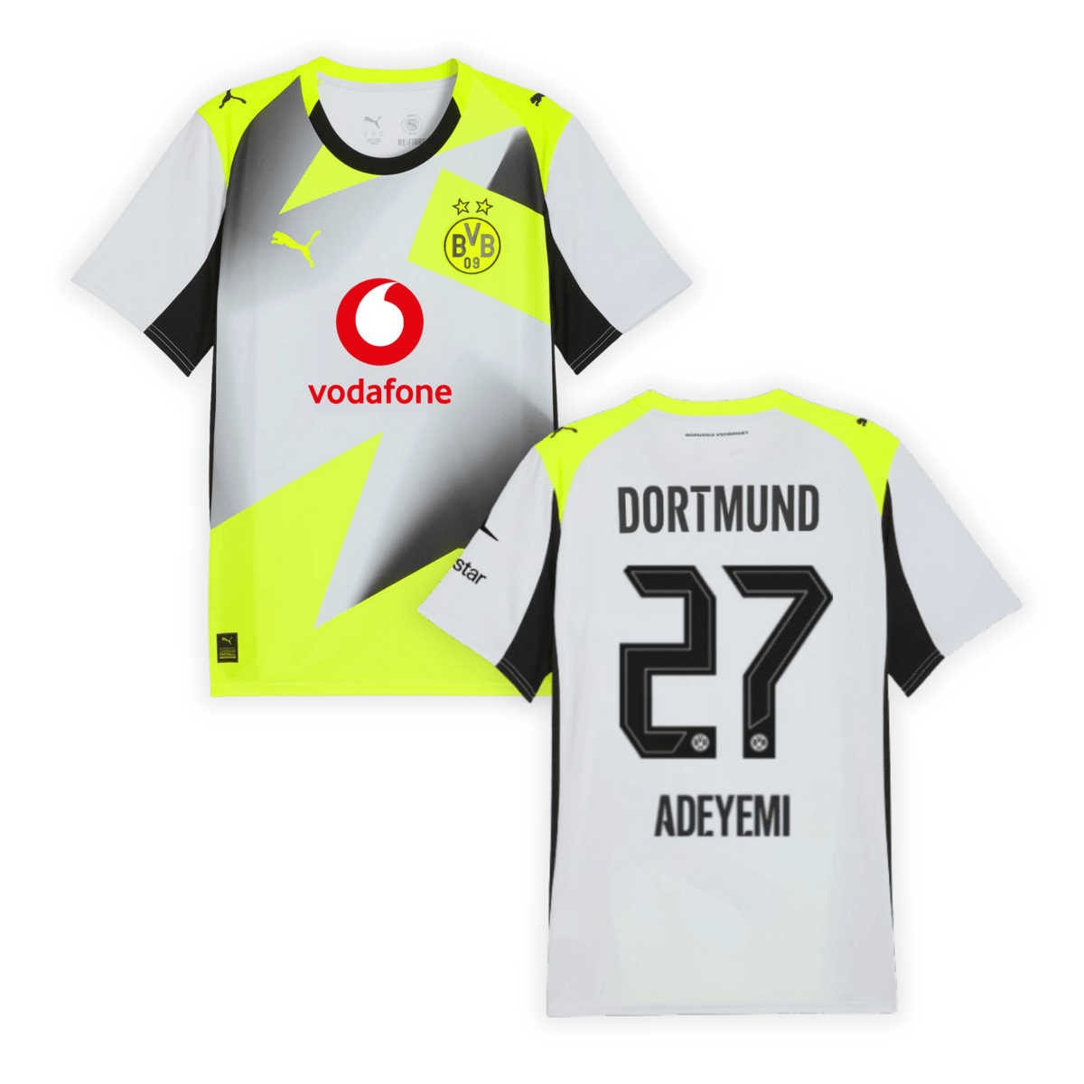 BVB Borussia Dortmund bortatröja herr 2025/26 – Adeyemi 27