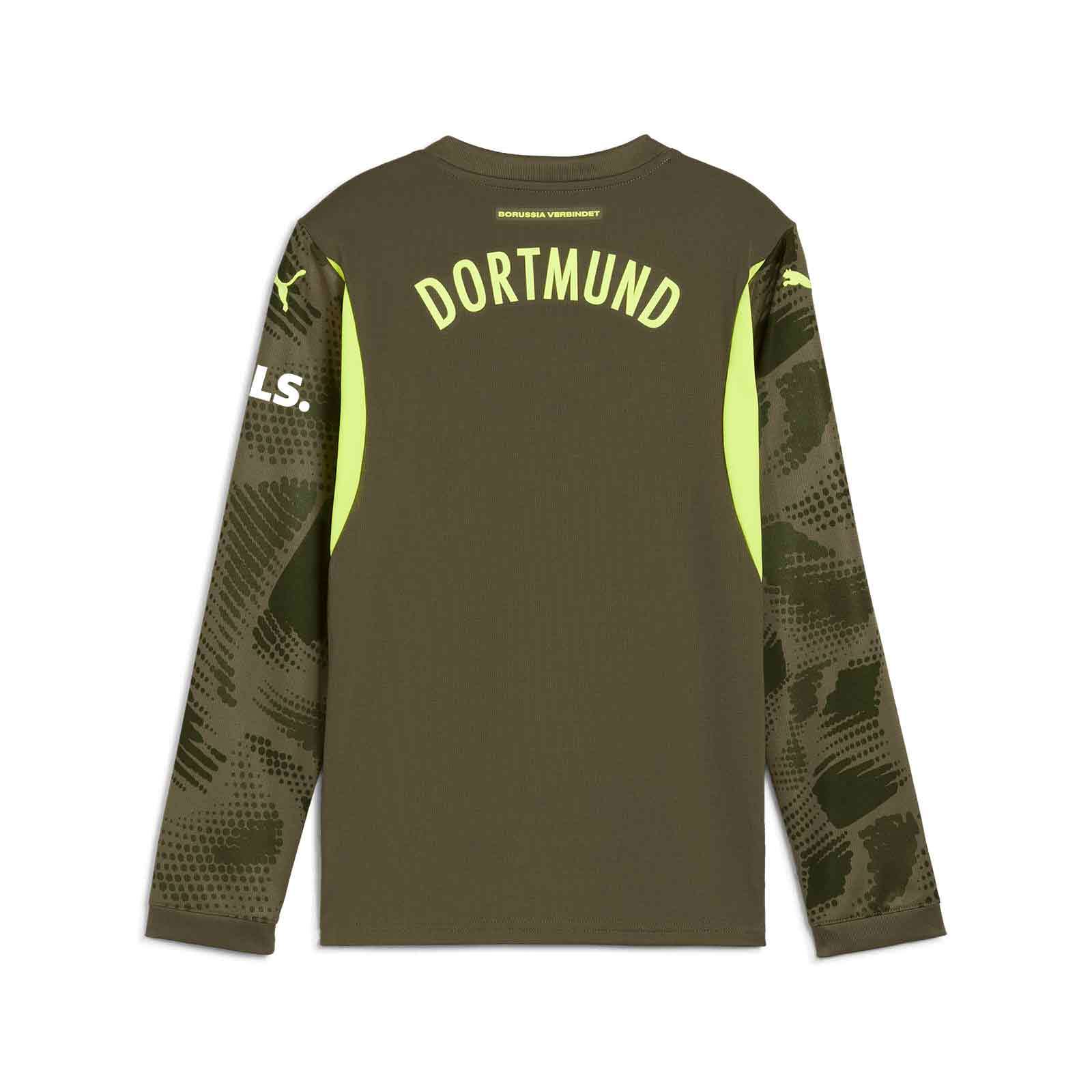 BVB BORUSSIA DORTMUND Torwarttrikot Kinder Dunkelgrün 24 / 25
