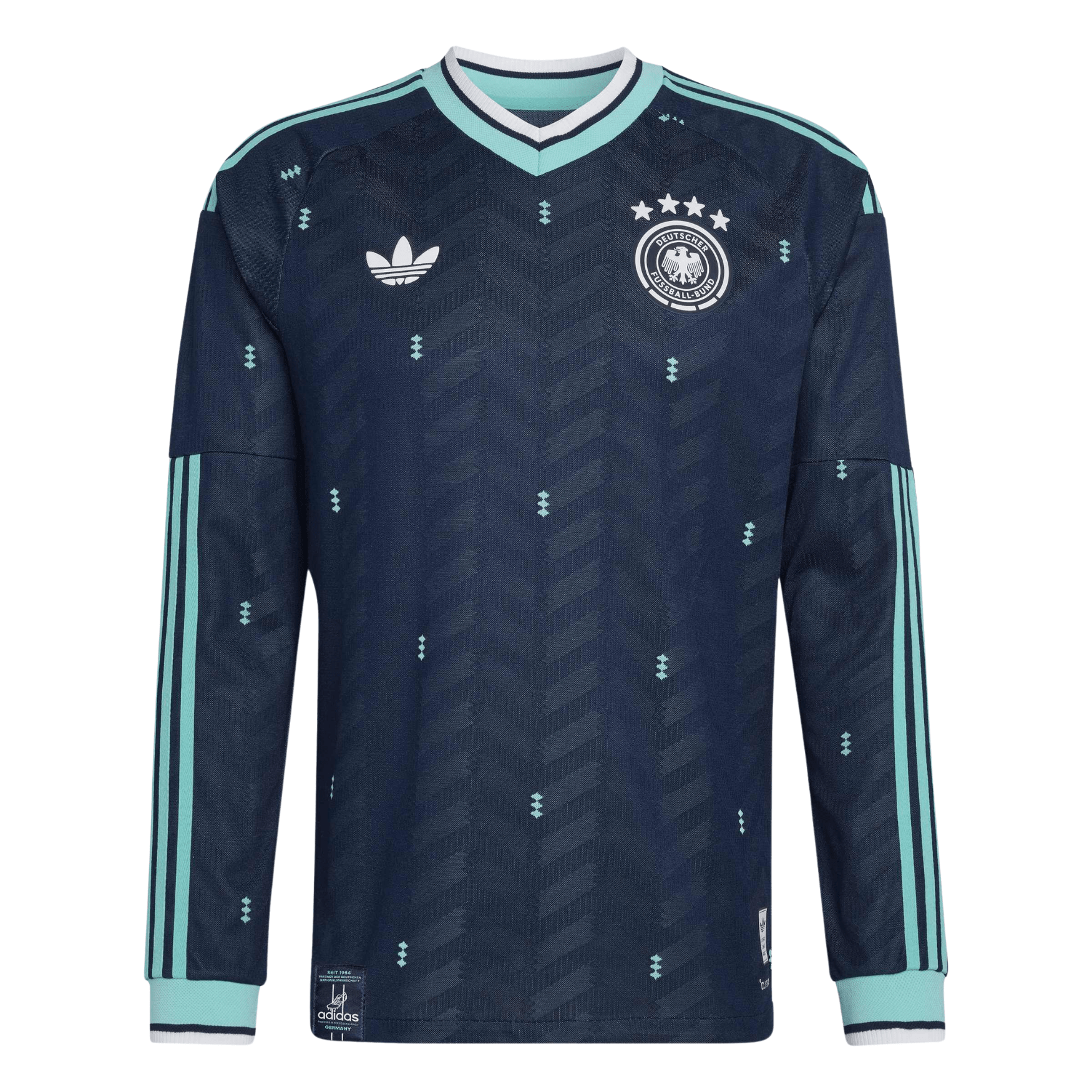 DFB DEUTSCHLAND AUTHENTISCH Auswärts-Trikot Herren Langarm WM 2026