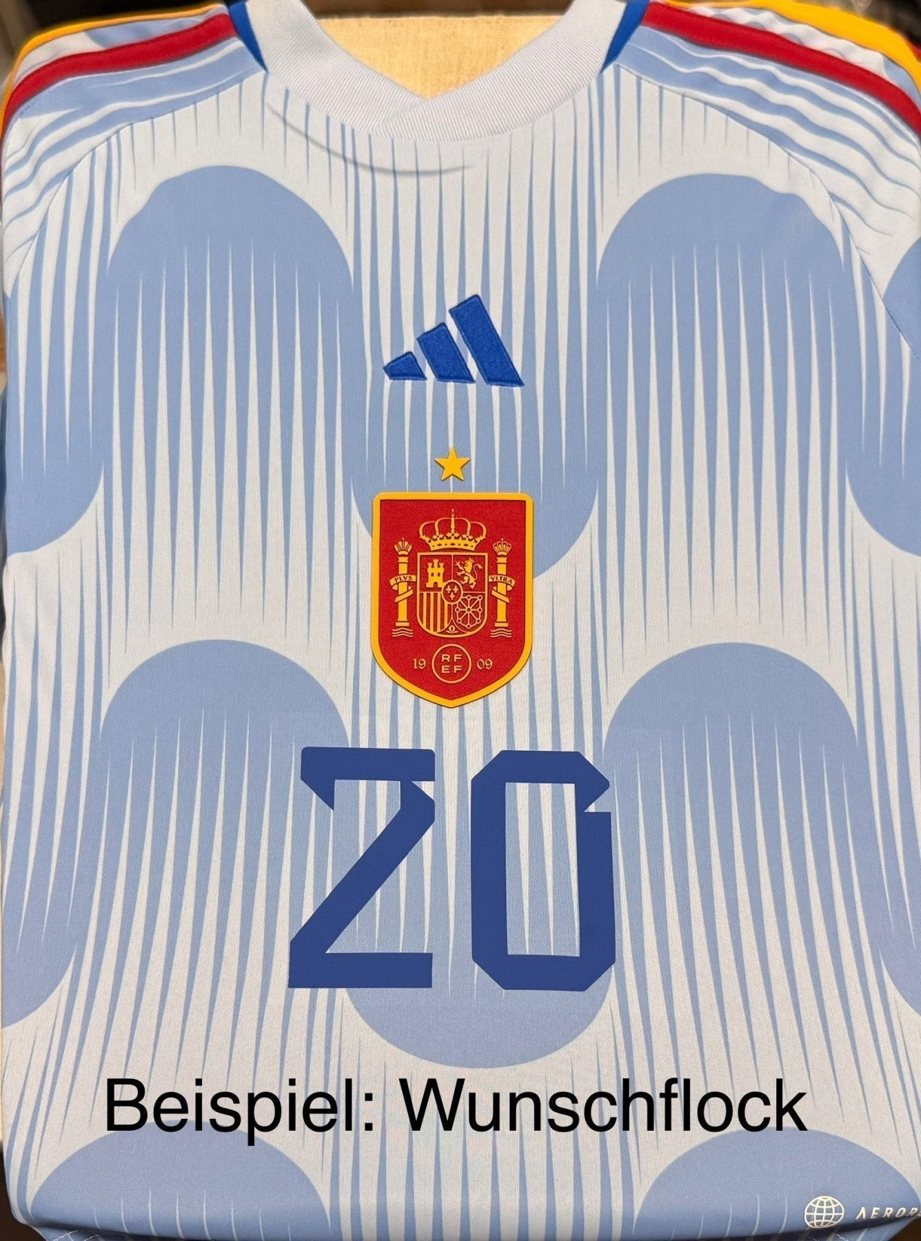 FEF SPANIEN AUTHENTISCH Auswärtstrikot Herren Weltmeisterschaft 2022