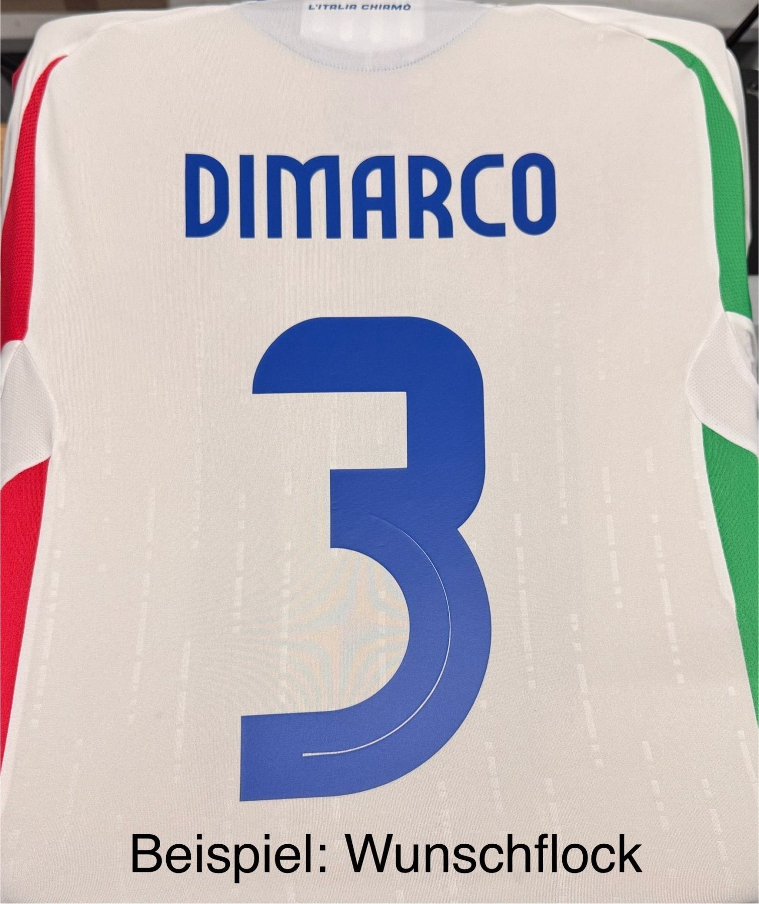 FIGC ITALIENISCHES AUTHENTISCHES Auswärtstrikot Herren EURO 2024