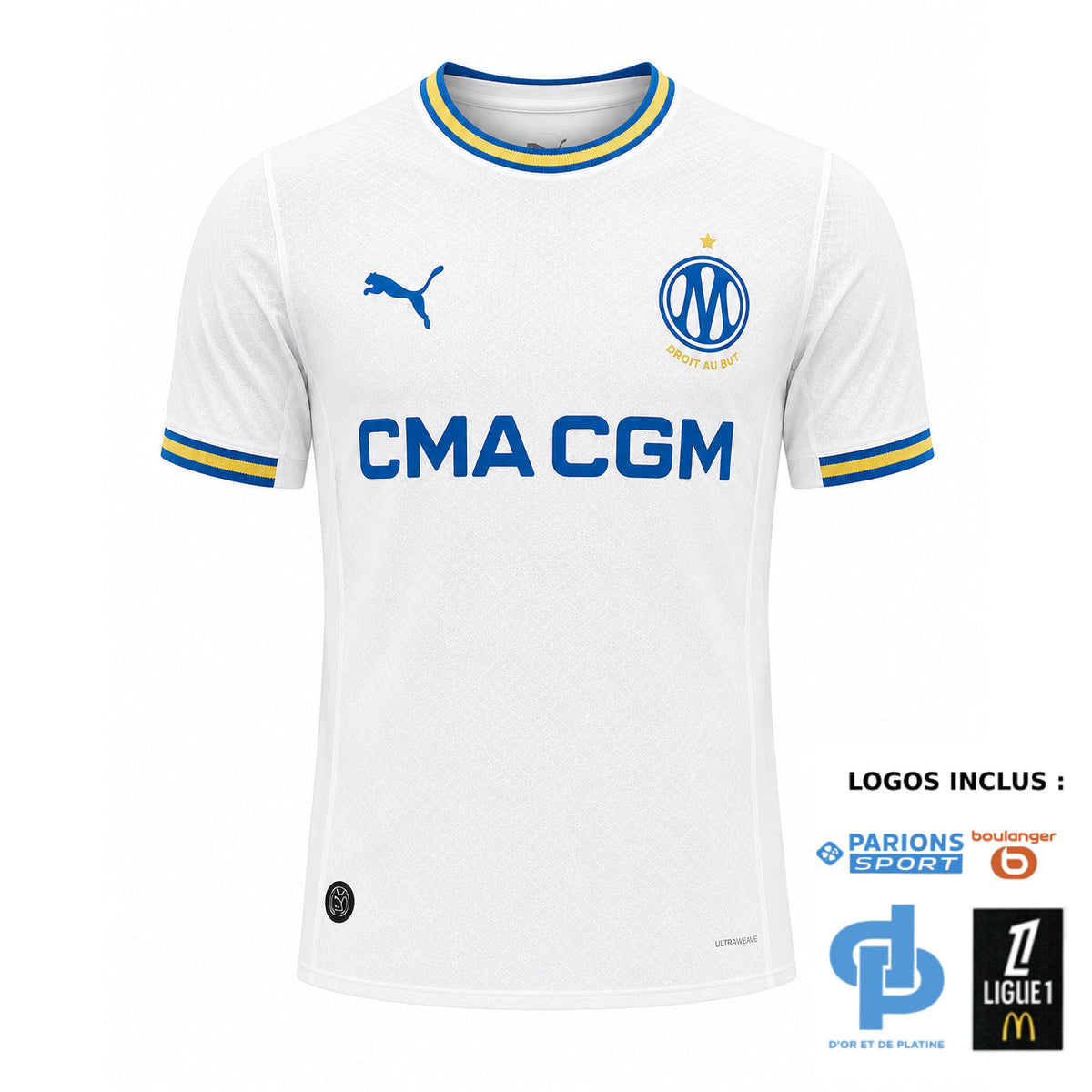 Olympique Marseille Heimtrikot Herren 2026/27 – Sonderedition