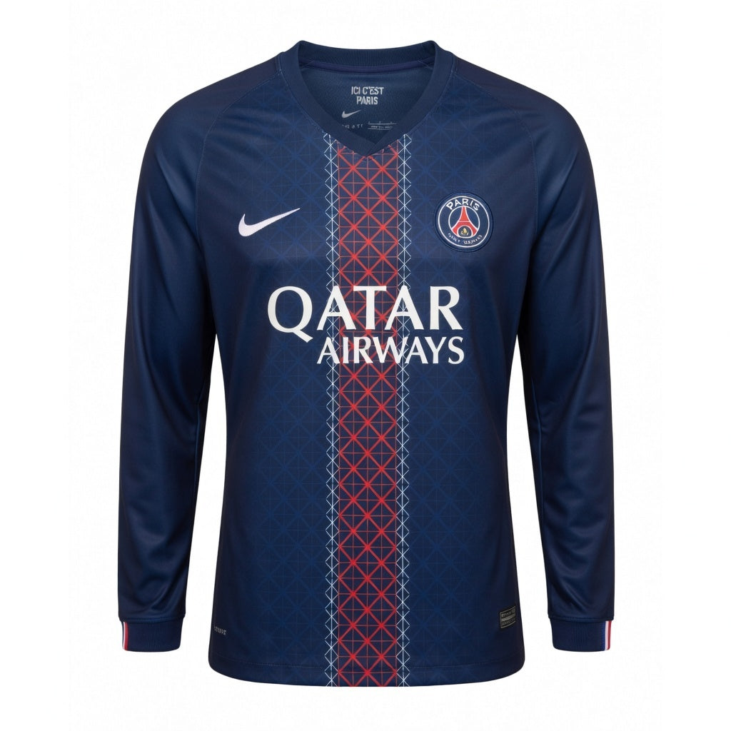 Paris Saint-Germain Heimtrikot Herren 2025/26 – Langarm