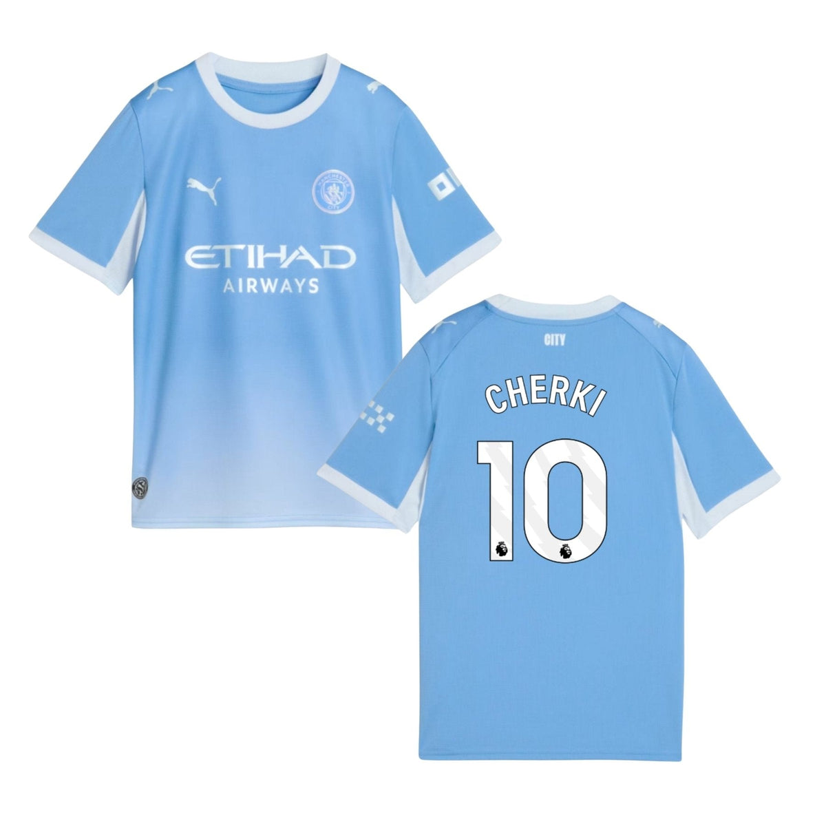 MCFC Manchester City-authentiek thuisshirt voor heren 2026/27 – Cherki 10