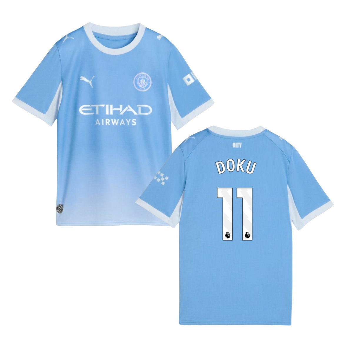 MCFC Manchester City-thuisshirt voor heren 2026/27 – Doku 11
