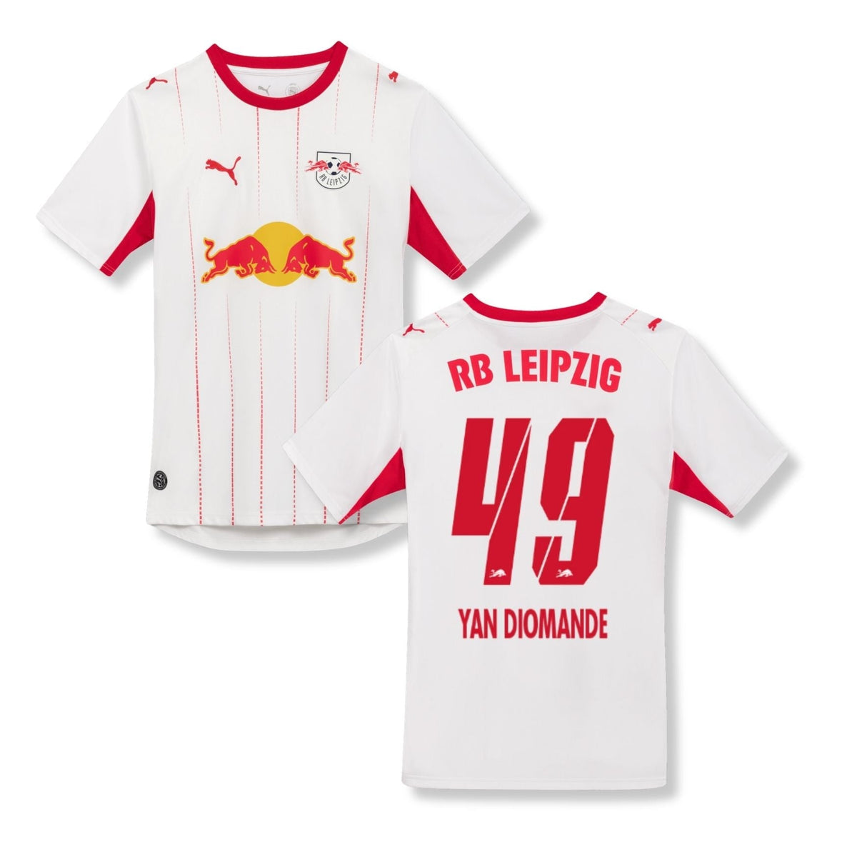 RBL RB Leipzig thuisshirt heren 2026/27 – Yan Diomande 49