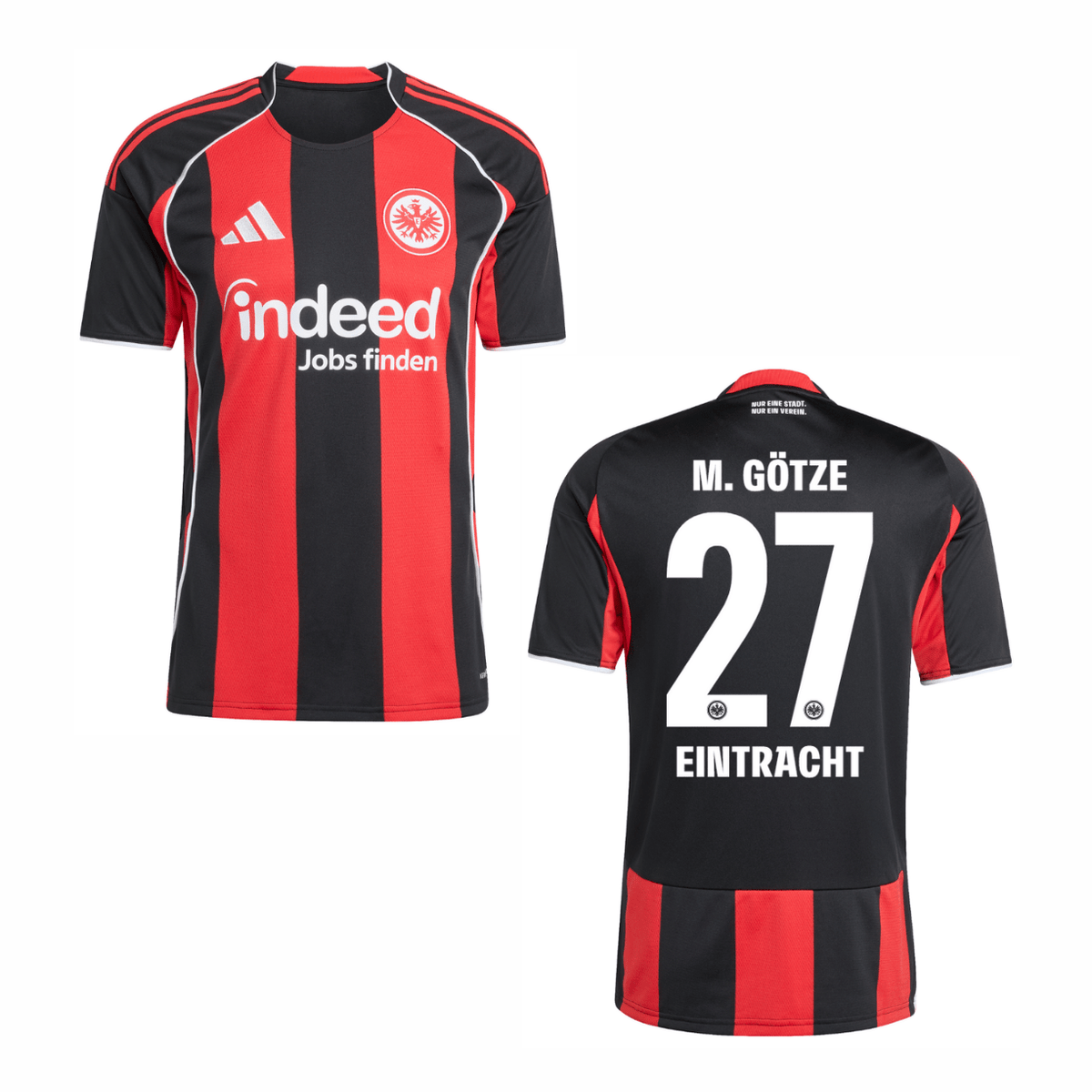 SGE Eintracht Frankfurt hemmatröja herr 2025/26 – M. Götze 27