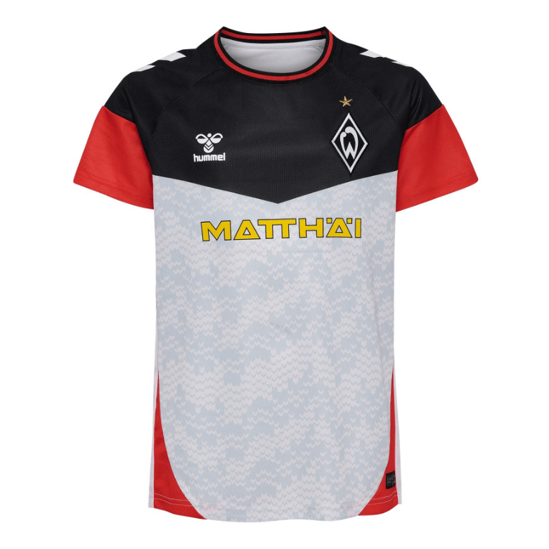 SVW SV WERDER BREMEN Torwarttrikot Kinder Grau 25 / 26