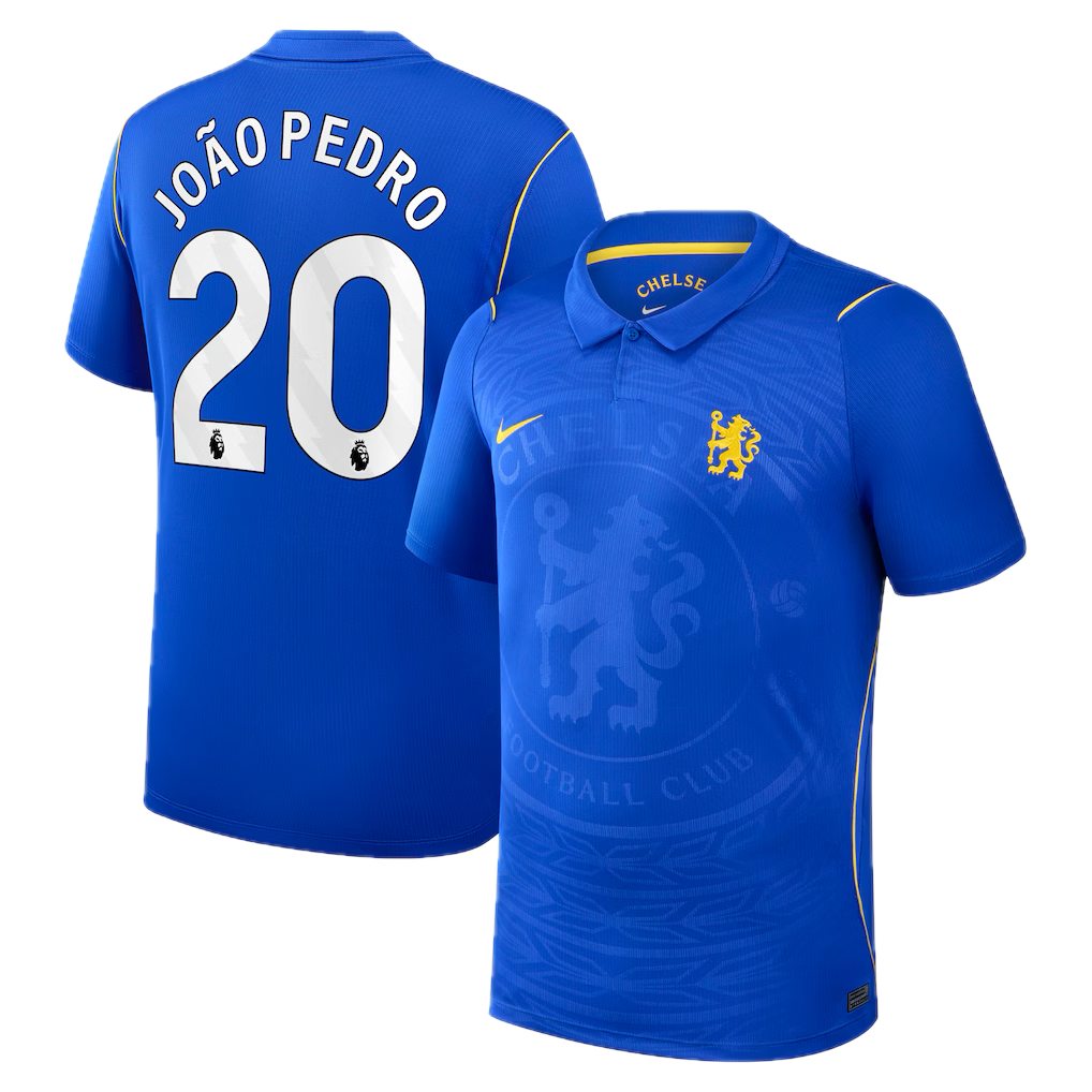 Chelseas hemmatröja med João Pedro 20 2026/27
