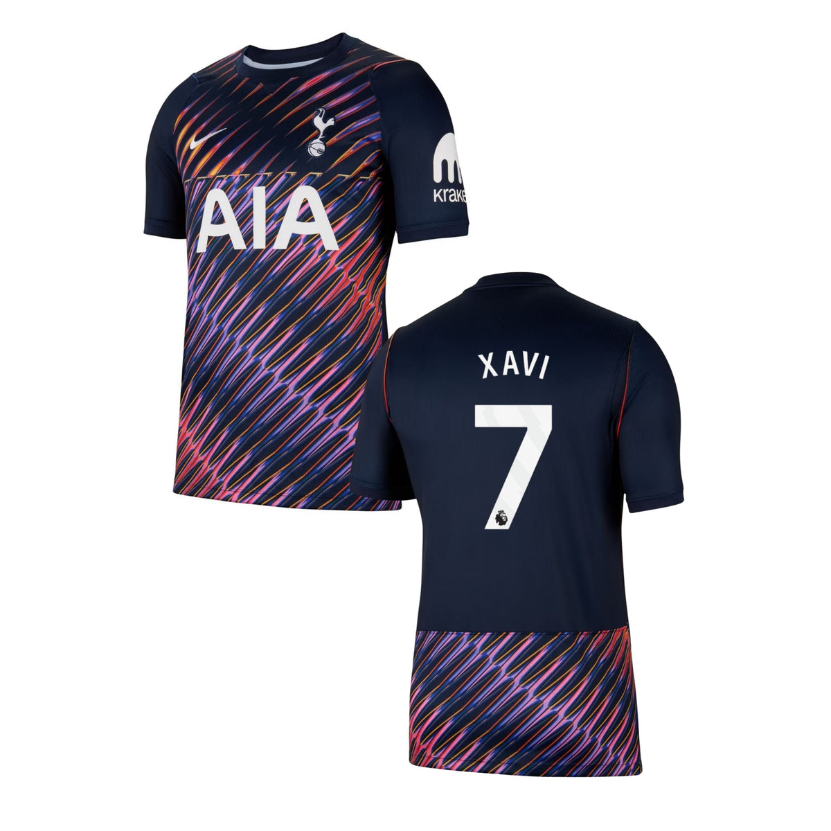 THFC Tottenham Hotspur authentiek uitshirt voor heren 2026/27 – Xavi 7