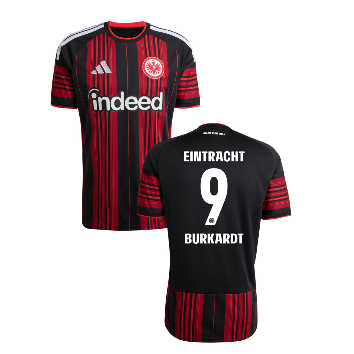 SGE Eintracht Frankfurt thuistenue kinderen 2026/27 – Burkardt 9